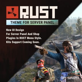 More information about "RUST Theme for Server Panel + Shop"
