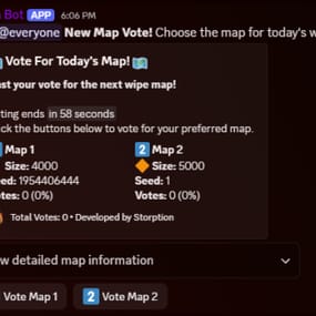 More information about "Rust Map Vote Discord Bot"