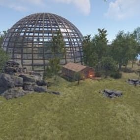 More information about "Glass Dome Build Area"