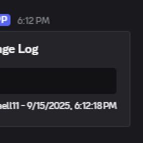 More information about "Change-Log Discord Bot"