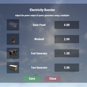 More information about "Electricity Booster"