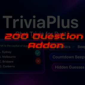 More information about "TriviaPlus — 200 Question Pack (Addon)"