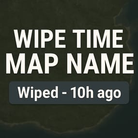 More information about "Wipe Time Map Name"