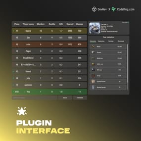 More information about "PLUGIN INTERFACE [STATISTICS]"