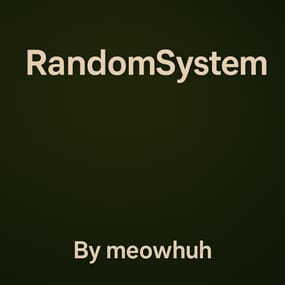 More information about "RandomSystem"