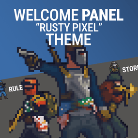 More information about "Welcome Panel "Rusty Pixels" Theme"
