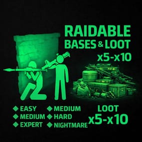 More information about "x5-x10 Loot Table Config for Raidable Bases"