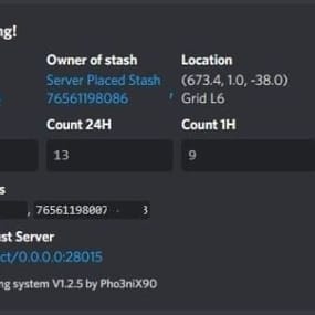 More information about "Stash Warning System"
