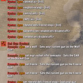 More information about "Gun Types"