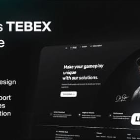 More information about "Limitless Tebex template"