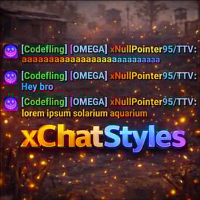 More information about "Chat Styles (Names, Messages & Prefixes)"