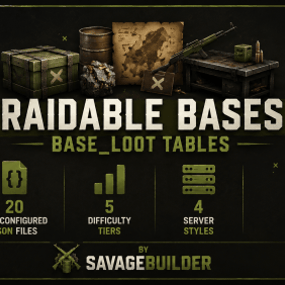 More information about "Ultimate Raidable Bases Loot Tables | 4 Styles [Classic / Enhanced / x5 / x10] (1.0.1)"