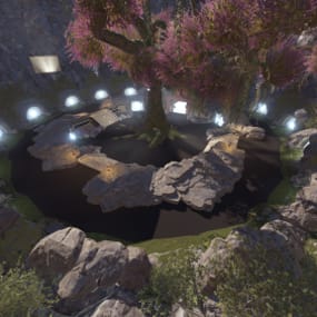 More information about "Cherry Blossom Tree Lobby/Hub"