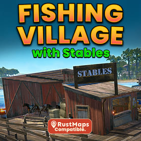 More information about "Improved Fishing Village A,B,C - Stables, Drone Marketplace, Airwolf & Much More"