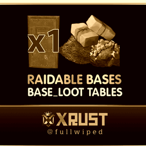 More information about "Raidable Bases Loot Tables Pack (Vanilla or More Loot)"