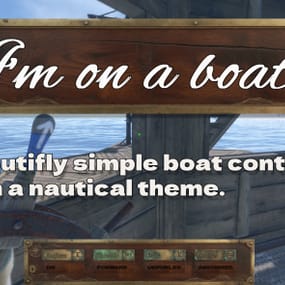 More information about "I'm on a Boat!"