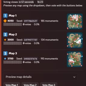More information about "Rust Map Vote Discord Bot"