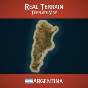 More information about "Argentina Template Map"