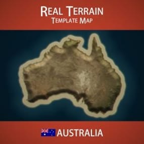More information about "Australia Template Map"