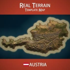More information about "Austria Template Map"