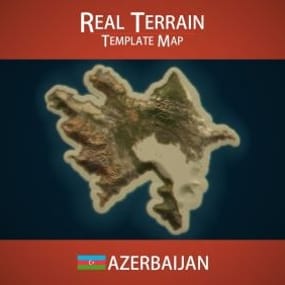 More information about "Azerbaijan Template Map"