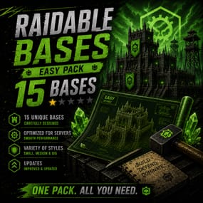 More information about "Easy Raid Pack 15 – Raidable Bases: Boom on a Budget"
