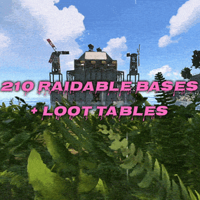 More information about "210 Raidable Bases Full Pack & Loot Tables + Config + Profiles (Easy to Nightmare)"