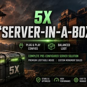 More information about "Ultimate 5x Full Server Setup | Plug 'n Play | Premium Loottable | Custom Monuments"