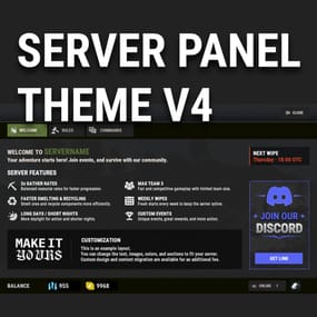 More information about "V4 Windowed Theme for Server Panel"