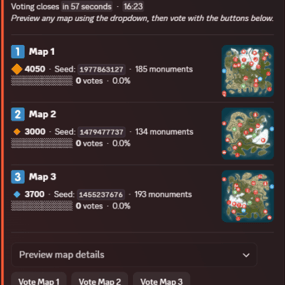 More information about "Rust Map Vote Discord Bot"