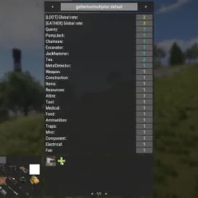 More information about "Gather Loot Multiplier"