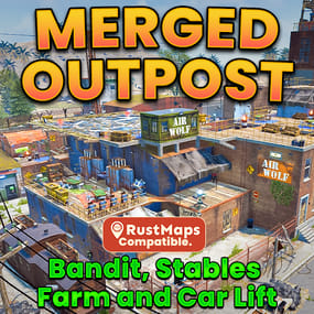 More information about "Merged Outpost - Bandit Camp, Stables, Farm and Garage"