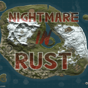 More information about "Nightmare In Rust 3K [Halloween Custom Map]"