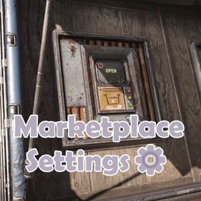 More information about "Marketplace Settings"
