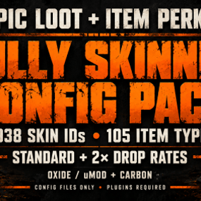 More information about "🎨 Epic Loot & Item Perks — Fully Skinned Config Pack | Standard & 2× | Oxide & Carbon"