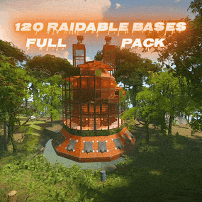 More information about "120 High Quality Raidable Bases Pack & Loot Table + Config + Profiles (Easy to Nightmare)"