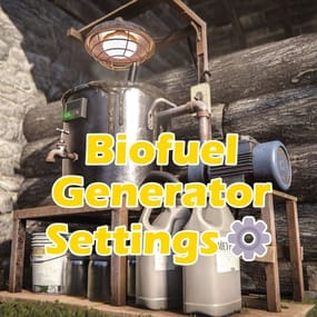 More information about "Biofuel Generator Settings"