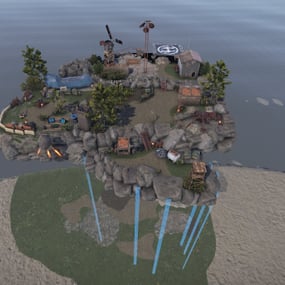 More information about "Floating Island Bandit Camp + Outpost"