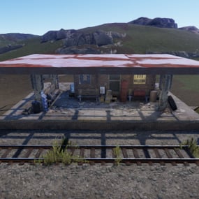 More information about "Small Train Station"