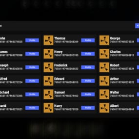 More information about "Player List"