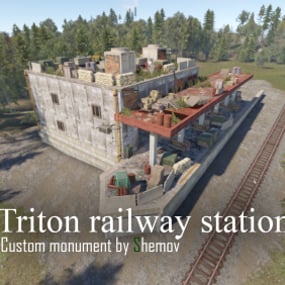 More information about "Triton railway station | Custom monument by Shemov"