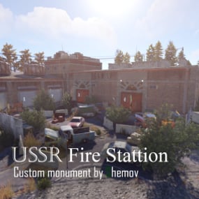 More information about "USSR Fire station | Custom monument by Shemov"