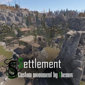 More information about "Swamp Settlement | Custom Monument By Shemov"