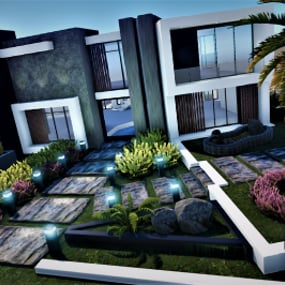 More information about "Modern House With An Amazing Garden"