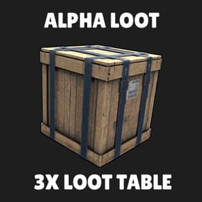 More information about "AlphaLoot 3X Loot Table"
