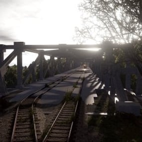 More information about "Train Bridge Metal Modular Set"