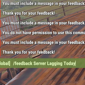 More information about "Feedback"