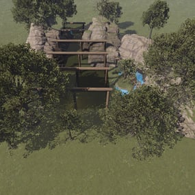 More information about "Custom Rock Formation Build Area"