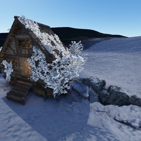 More information about "Medieval Ice Fishing Cabin"