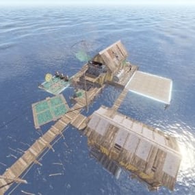More information about "Fishing Dock w/ Helipad - Vending - Casino"